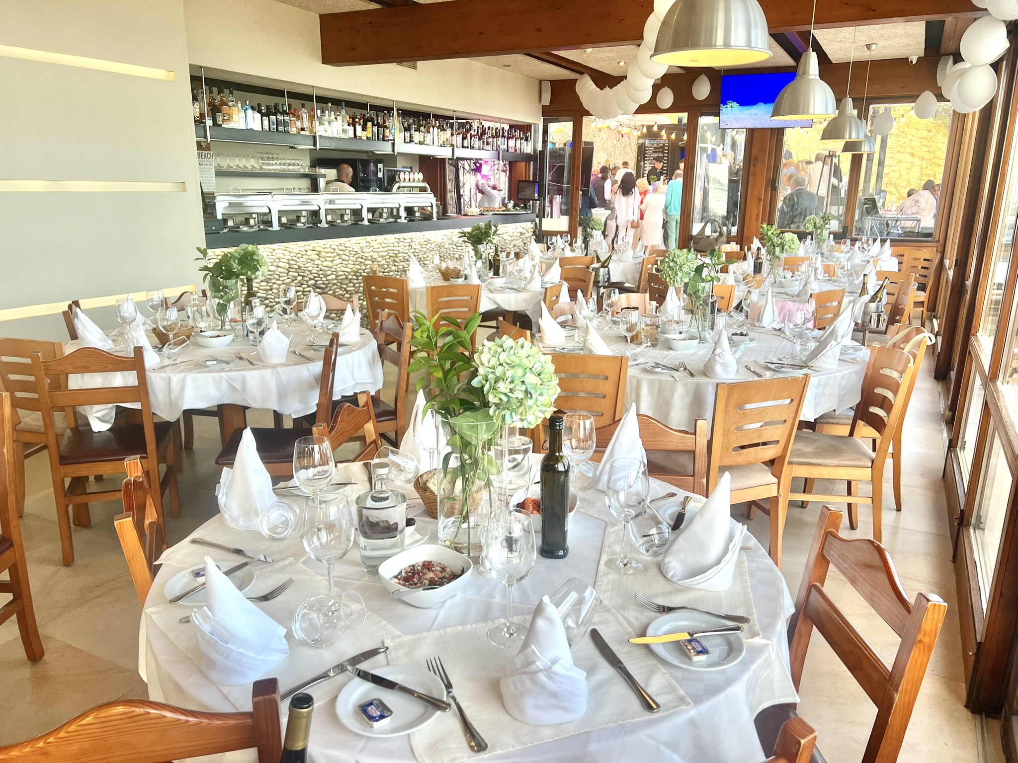 Interior amplo com bar