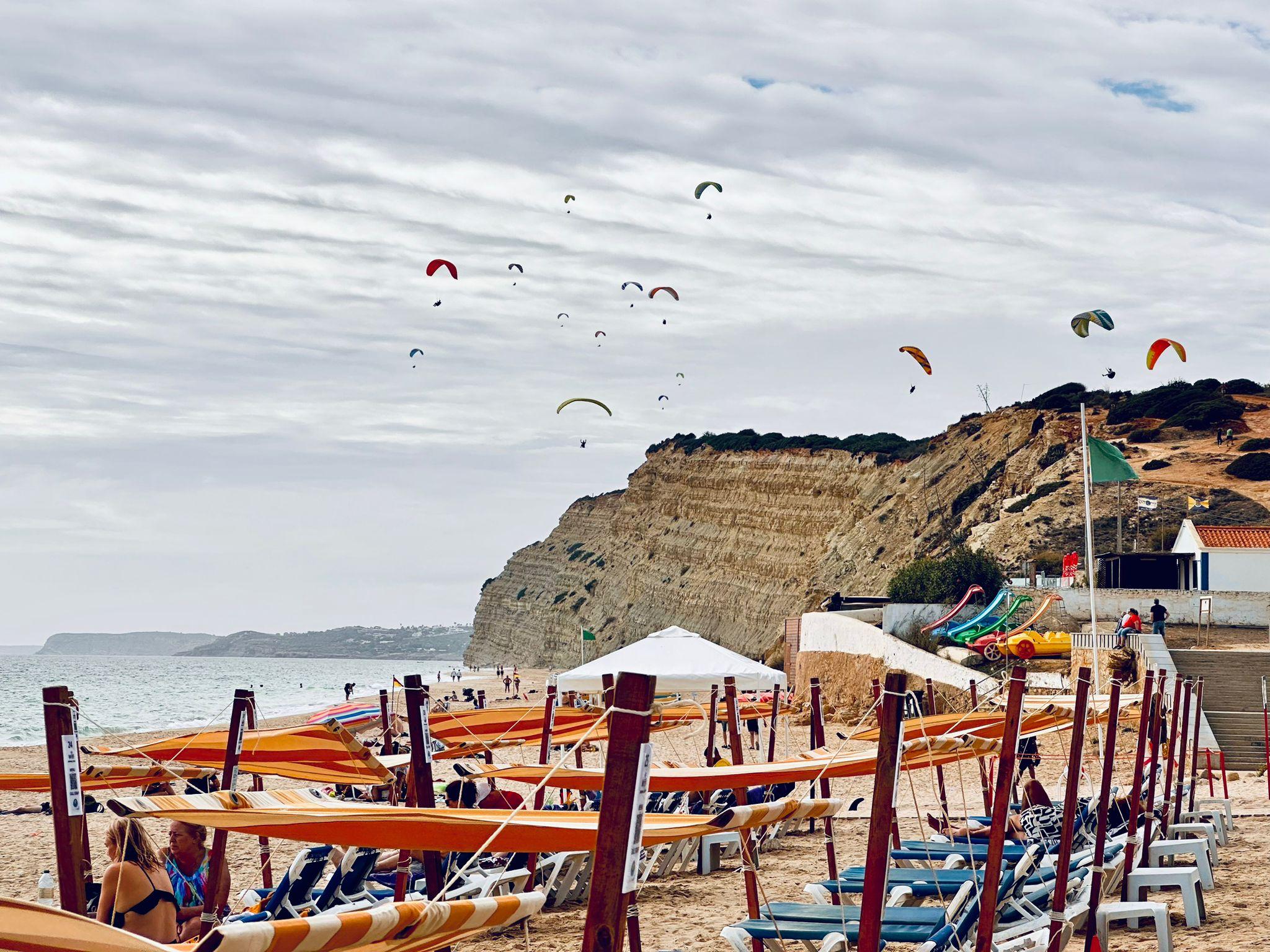 Toldos e parapentes